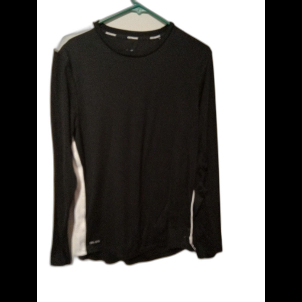 Nike Dri-fit Running Shirt Long Sleeve Size Medium